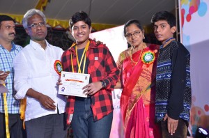 Kartik Agarwal -Awarded for excellent  Academic Performance
